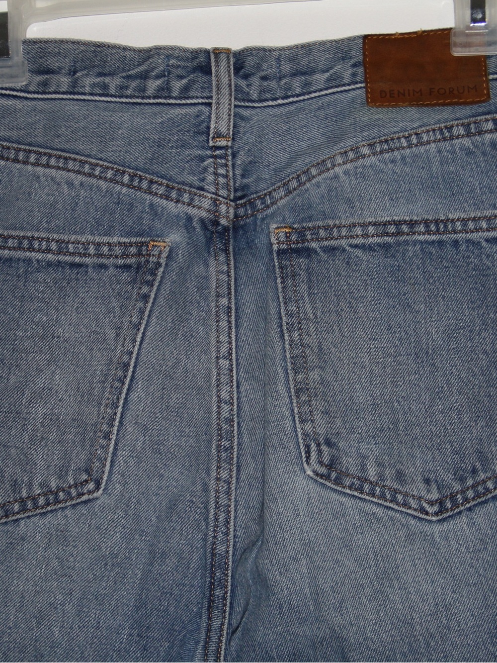 Denim Forum High Rise Women's Straight-Leg Jeans Farrah 28L - Picture 6 of 11
